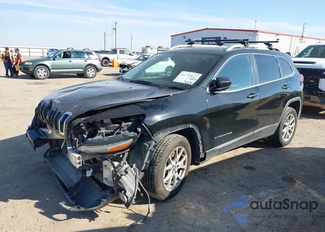 2017 Jeep Cherokee Latitude Fwd из США, поврежденный, VIN 1C4PJLCS0HW591594